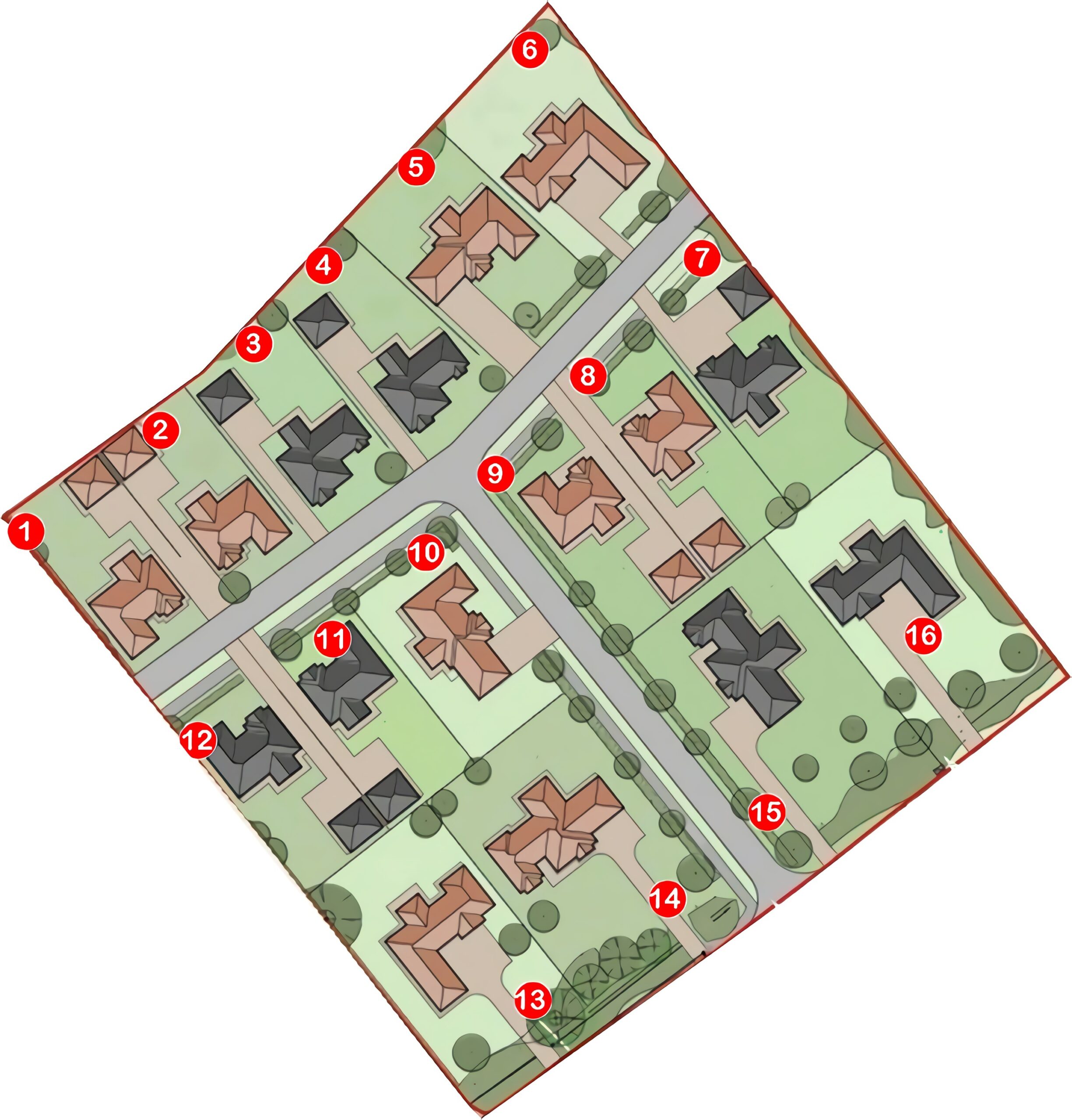 Woodhall Spa Site Map