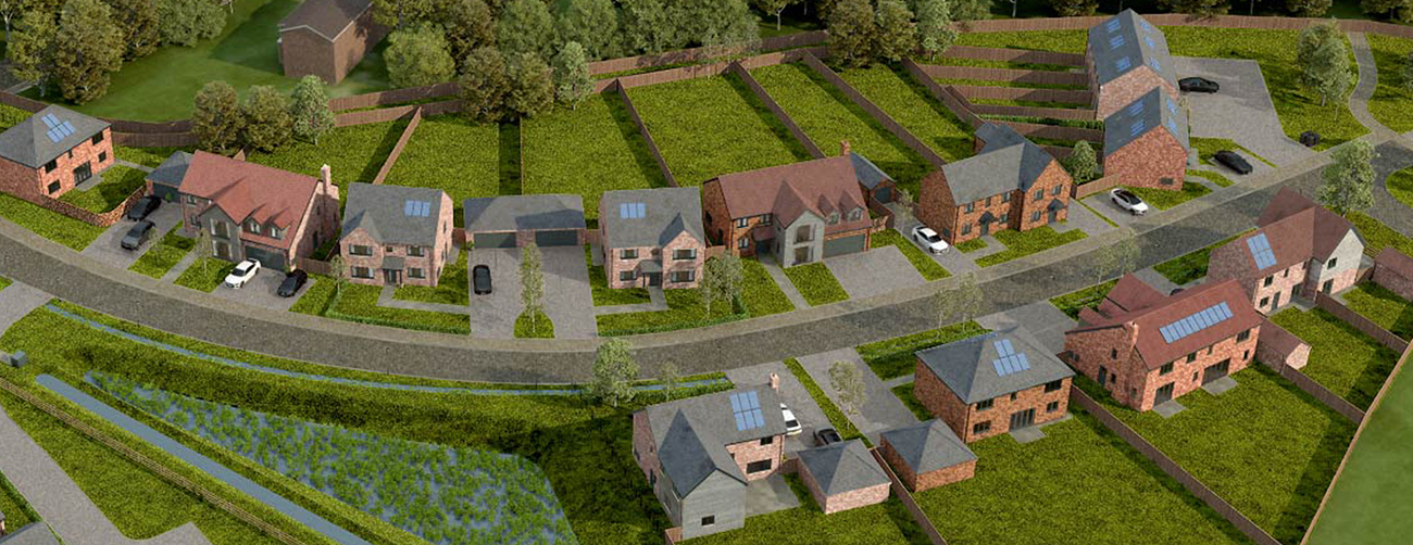 New Build Houses Cherry Trees Gosberton